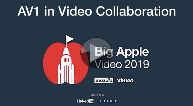 Video: AV1 in video collaboration – The Broadcast Knowledge